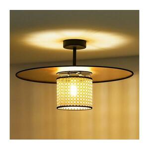 - Felületre szerelhető csillár TOKYO RATTAN 1xE27/15W/230V átm. 50 cm arany/rattan 604277 kép