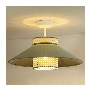 - Felületre szerelhető csillár RIO RATTAN 1xE27/15W/230V átm. 45 cm zöld/rattan 604239 kép