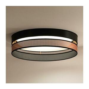 -LED Mennyezeti lámpa ROLLER DUO SHINY LED/24W/230V átm. 45 cm fekete/réz 604161 kép