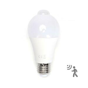 B.V. LED izzó mozgás- és alkonyatérzékelővel A60 E27/12W/230V 6500K - B10105JCO kép