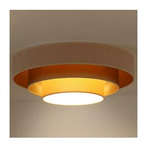- LED Mennyezeti lámpa LUNETA LED/26W/230V átm. 60 cm 4000K krémes/arany 606264 kép
