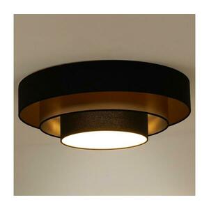 - LED Mennyezeti lámpa LUNETA LED/26W/230V átm. 60 cm 4000K fekete/arany 606295 kép