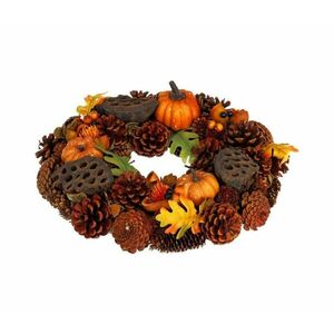 - Őszi koszorú HALLOWEEN átm. 35 cm 52000338 kép