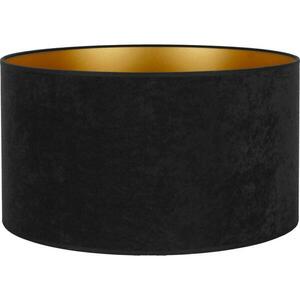 - Univerzális VELVET E27 lámpabúra, 35 cm, fekete/arany 82610 kép