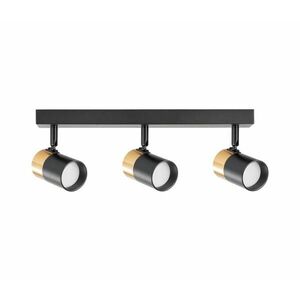 Zuma Line 2204BD-3-BK - Spotlámpa FORI 3xGU10/50W/230V fekete/arany OB-2204BD-3-BK kép