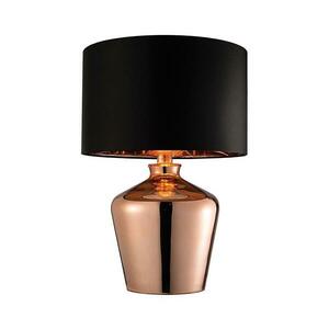 Endon 61149 - Asztali lámpa WALDORF 1xE27/10W/230V réz/fekete 61149 kép