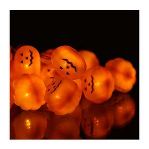 - LED Dekorációs lánc HALLOWEEN 20xLED/3xAA/meleg fehér 3, 3m sütőtökös 52000318 kép