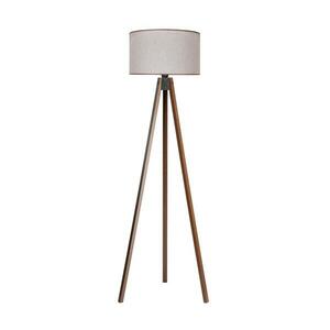 - Állólámpa 1xE27/60W/230V átm. 44 cm bézs/wenge AS0462+DU82634 kép