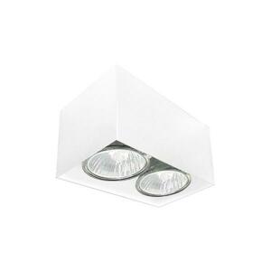 - Brosline 1077 - Irányítható spotlámpa CAGE 2xGU10/10W/230V fehér 1077 kép