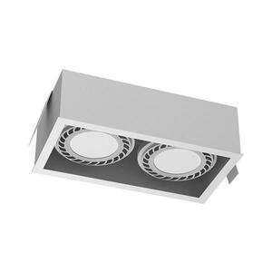 - Brosline 3275 - Beépíthető mennyezeti lámpatest CAGE 2xGU10/18W/230V fehér 3275 kép