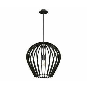 - 5019 - BALA kábeles függeszték 1xE27/20W/230V fekete 5019 kép