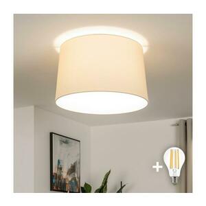 Brilagi - LED felületre szerelhető csillár CERIA 1xE27/40W/230V átm. 45 cm bézs BG3991+EG781043 kép