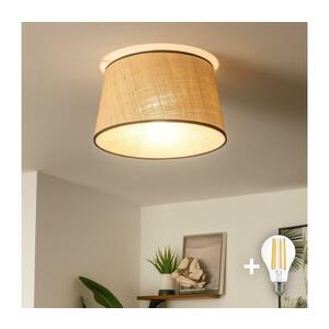 Brilagi - CERIA LED felületre szerelhető csillár, 1xE27/40W/230V, átm. 35 cm, bézs BG3991+EG781083 kép
