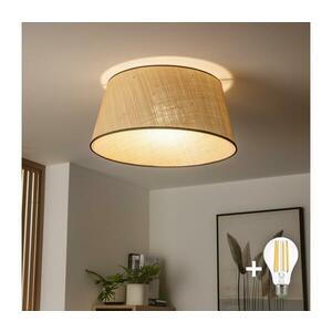 Brilagi - LED felületre szerelhető csillár CERIA, 1xE27/40W/230V, átmérő 50 cm, bézs BG3991+EG781084 kép