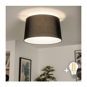 Brilagi - CERIA LED felületre szerelhető csillár 1xE27/40W/230V, átm. 45 cm, fekete BG3991+EG781044 kép