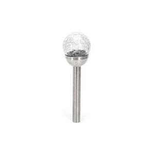 B.V. - LED napelemes lámpa LED/2V 6500K IP44 40 mAh ezüst B10201AEGH kép