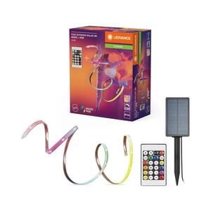 Ledvance - LED RGB, fényerőszabályozható napelemes FLEX szalag 3 m LED/1, 2W/3, 7V IP44 + távirányító 4099854370069 kép