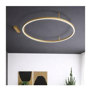 Ideal Lux - ORACLE SLIM LED/53W/230V mennyezeti lámpa, átm. 90 cm, arany 370279 kép