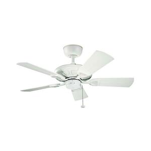 Elstead Kichler KLF-KEVLAR-42-WHT - Mennyezeti látor KEVLAR átm. 107 cm IP44 KLF-KEVLAR-42-WHT kép