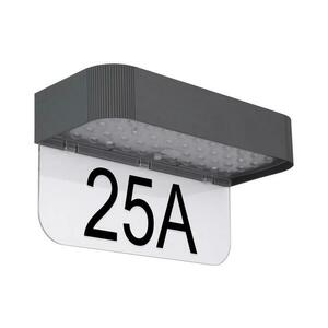 Globo 36790 - Napelemes LED házszám LED/6W/3, 7V IP54 36790 kép
