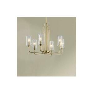 Elstead Quintiesse QN-KIMROSE6-BNB - Rúddal szerelt KIMROSE csillár 6xE14/40W/230V arany QN-KIMROSE6-BNB kép