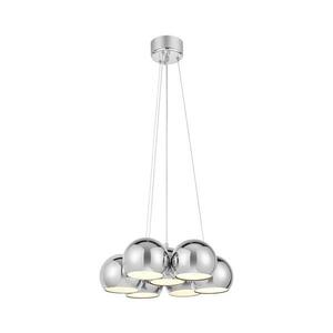 Markslöjd 109167 - CUPOLO kábeles függeszték, 7xE14/40W/230V, átm. 45 cm, fényes króm 109167 kép