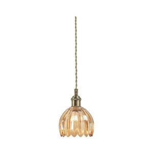 Markslöjd 109137 - kábeles függeszték GOTA 1xE14/40W/230V füstös bézs/sárgaréz 109137 kép