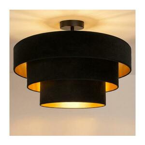 Brilagi - Felületre szerelhető csillár LUNETA 1xE27/60W/230V Ø 40 cm fekete/arany 8590828052197 kép