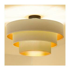 Brilagi - Felületre szerelhető csillár LUNETA 1xE27/60W/230V Ø 40 cm krémszínű/arany 8590828052111 kép