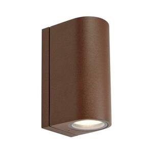 Markslöjd 109111 - ALOR dimmelhető kültéri fali lámpa 2xLED/4, 9W/230V IP65 barna 109111 kép