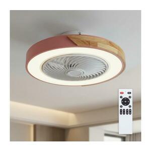 Brilagi - LED dimmelhető lámpa látorral LED/38W/230V 50 cm rózsaszín/tölgy +távirányító WF-OSD-040-PIN kép