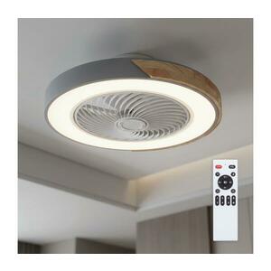 Brilagi - Dimmelhető LED látoros lámpatest LED/38W/230V 50 cm szürke/tölgy + távirányító WF-OSD-040-GR kép