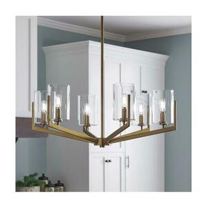 Elstead Quintiesse QN-NYE6-BNB - NYE rúdra szerelt csillár 6xE14/40W/230V, arany QN-NYE6-BNB kép