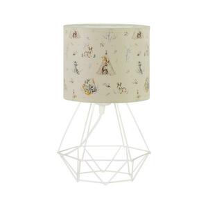 Gyerek asztali lámpa KIDS ROOM 1xE27/60W/230V átm. 18 cm állatkák H0944 kép
