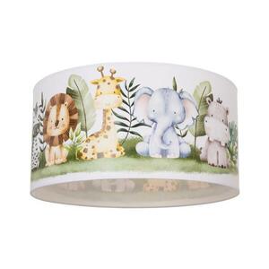 KIDS ROOM gyermek mennyezeti lámpa, 1xE27/60W/230V, Ø 40 cm, dzsungel H0961 kép