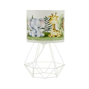 Gyerek asztali lámpa KIDS ROOM 1xE27/60W/230V átm. 18 cm dzsungel H0962 kép