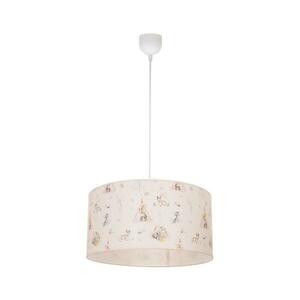 Gyerekszoba csillár KIDS ROOM 1xE27/60W/230V átm. 40 cm, állatfigurákkal H0942 kép