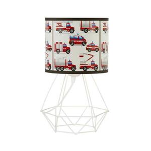 Gyerek asztali lámpa KIDS ROOM 1xE27/60W/230V Ø 18 cm tűzoltók H0971 kép