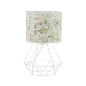 Gyerek asztali lámpa KIDS ROOM 1xE27/60W/230V átmérő 18 cm dinoszaurusz H0977 kép