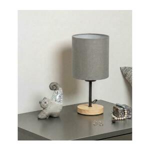 Brilagi - NUBILA WOOD asztali lámpa 1xE27/25W/230V tölgy/fekete/világosszürke BG1567+BG2454 kép