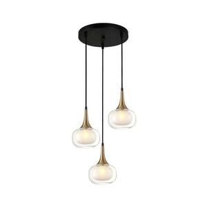 PND-99709-3A-BRO-CL - Csillár zsinóron KONILA 3xG9/10W/230V PND-99709-3A-BRO-CL kép