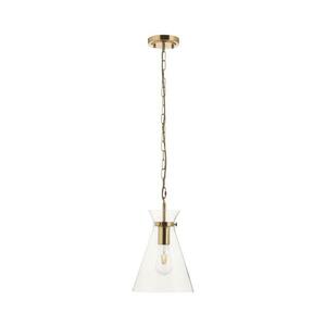Endon 112859 - Láncos csillár HARLOW 1xE27/10W/230V sárgaréz 112859 kép