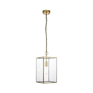 Endon 119141 - HAMMOND láncos csillár 1xE27/10W/230V 21, 5x21, 5 cm, sárgaréz 119141 kép