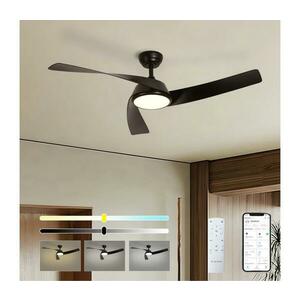 ZE - LED mennyezeti látor AERYS LED/24W/230V Wi-Fi Tuya fekete + távirányító ZEV042 kép