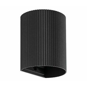 FARO Barcelona FARO 40527 - Fali lámpa SOLE 1xGU10/8W/230V fekete csipkézett kerek 40527 kép
