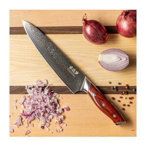Gudaro - Damaszkuszi séfkés KENSHO 8", 67 rétegű acélból, hossza 20 cm GD1002-C kép