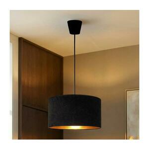 Brilagi - VELVET kábeles függeszték, 1xE27/60W/230V, átm. 40 cm, fekete/arany 8590828052302 kép