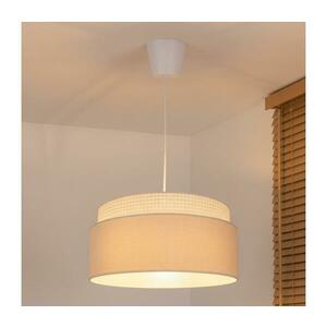 Brilagi - PADOVA kábelre függesztett csillár 1xE27/60W/230V, átmérő 40 cm, krémszínű 8590828052517 kép