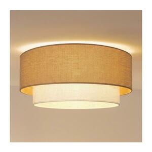 Brilagi - LED mennyezeti lámpa BOHO ECO 1xE27/10W/230V Ø 40 cm bézs/krém 8590828052456 kép