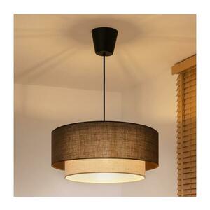 Brilagi - BOHO ECO LED függeszték kábellel 1xE27/10W/230V átm. 40 cm barna/krém 8590828052371 kép